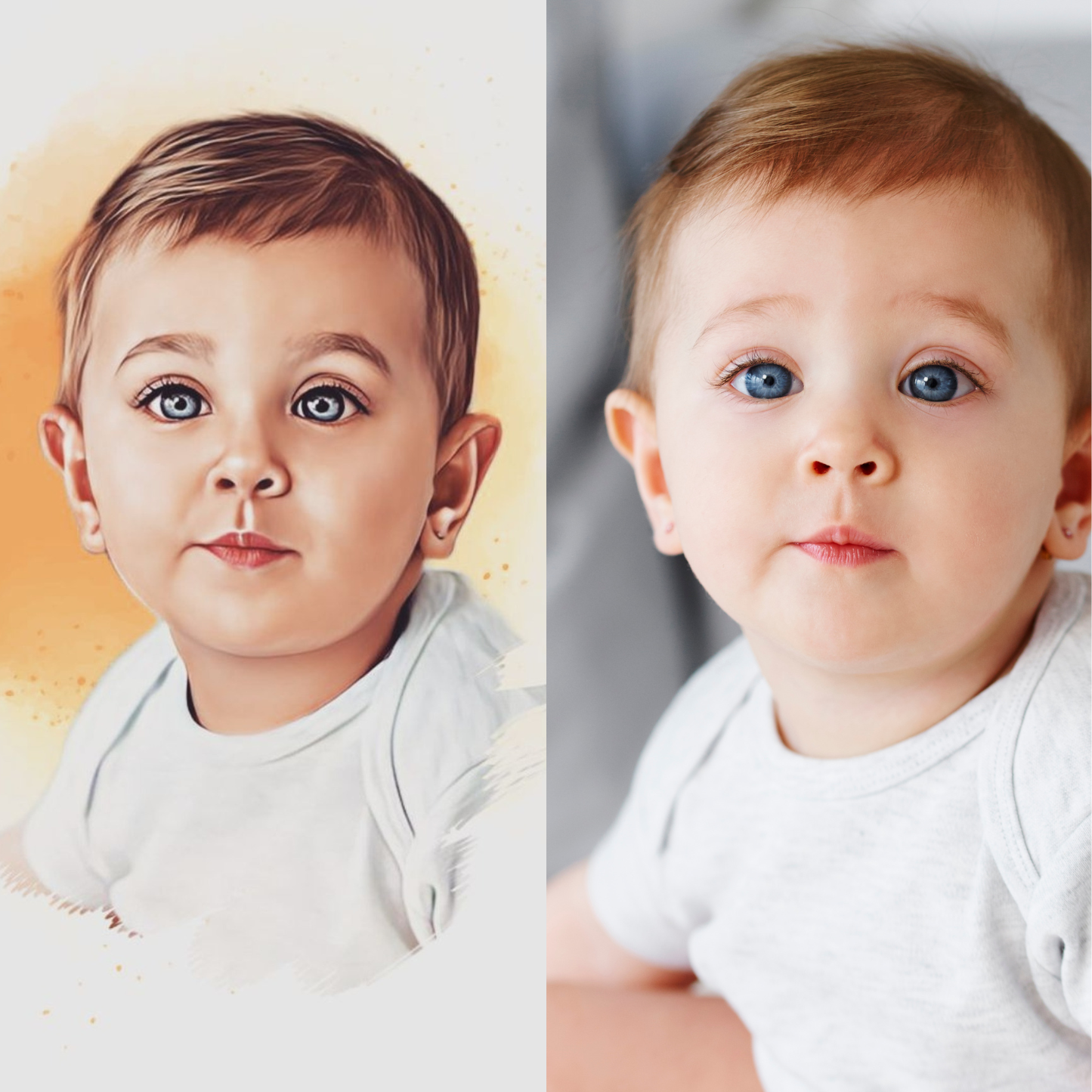 Топъл портрет 🎨