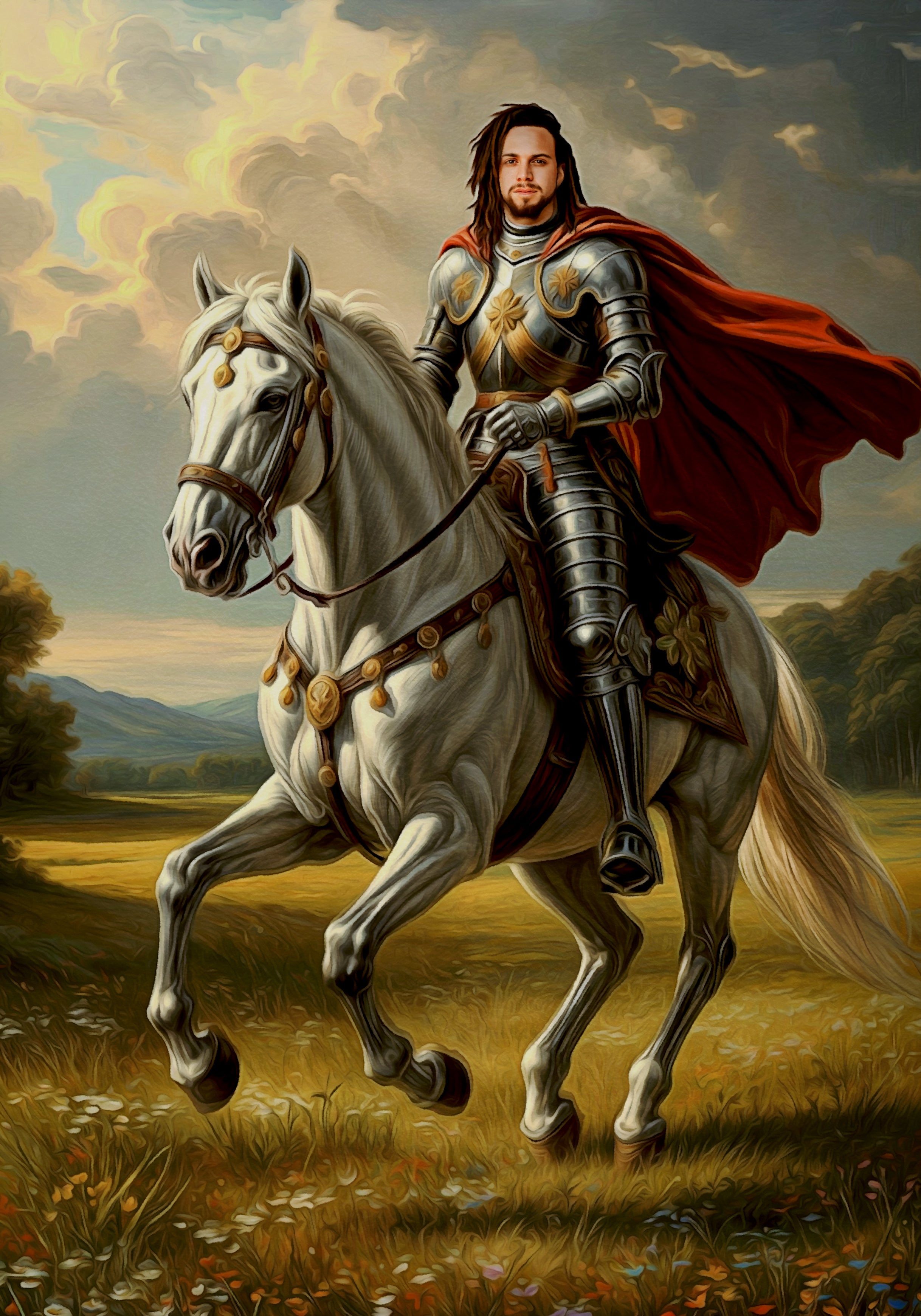 The Admiral - кралски портрет за него