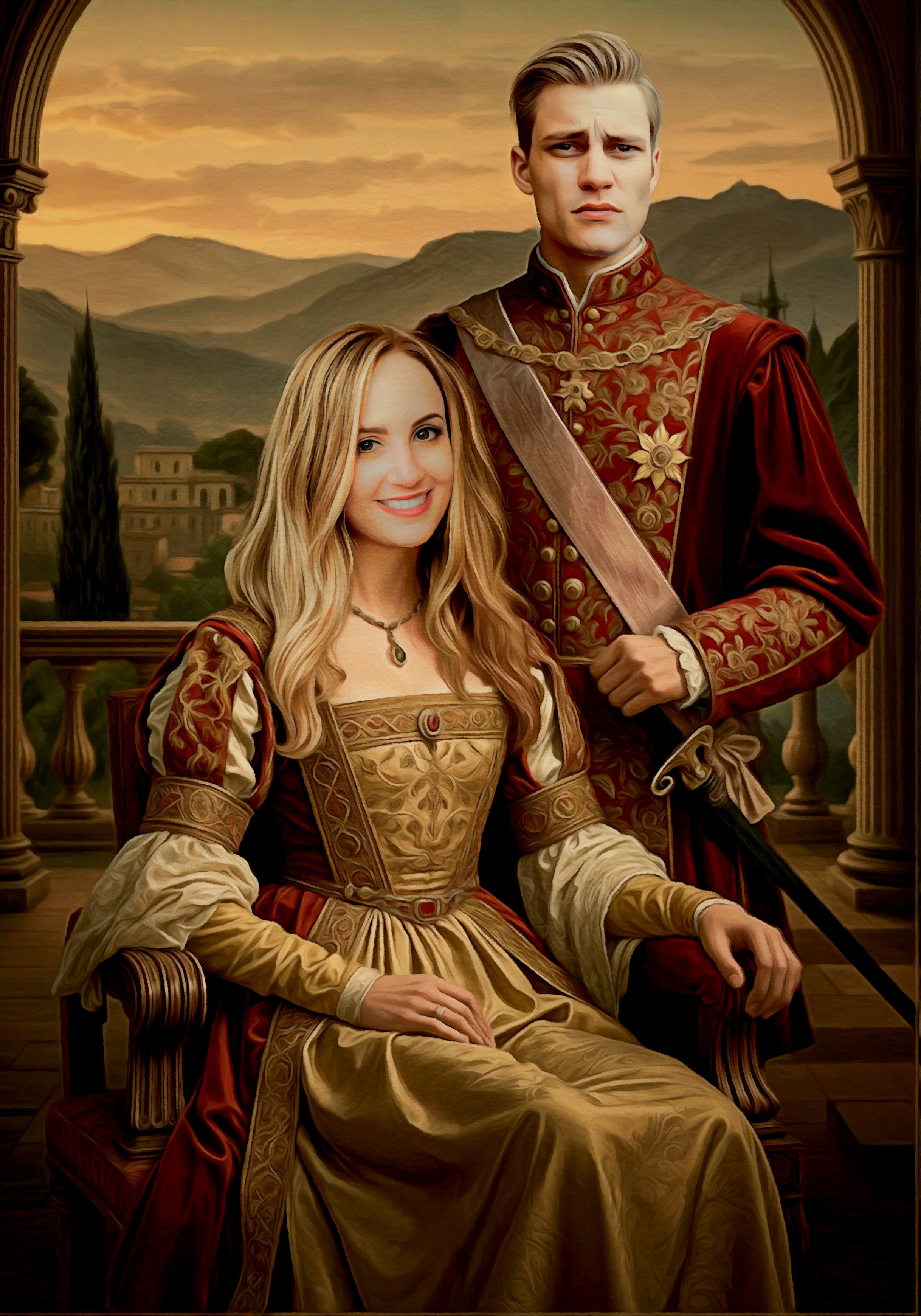 The Lord & Lady - кралски портрет